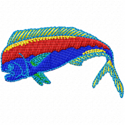 Fishes Embroidery Design 1 Fishes Embroidery Design 1